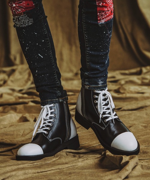 NO ID.（ノーアイディ）の「ブーツ（ブーツ・メンズ・ブラック・40）」の6枚目の写真