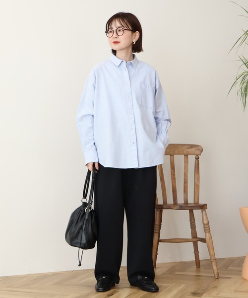 AMERICAN HOLIC（アメリカンホリック）の「ポンチカーブパンツ（スウェットパンツ・レディース・ブラウン/杢グレー/ブラック・L/M）」の6枚目の写真