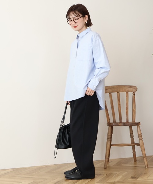 AMERICAN HOLIC（アメリカンホリック）の「ポンチカーブパンツ（スウェットパンツ・レディース・ブラウン/杢グレー/ブラック・L/M）」の7枚目の写真