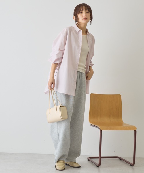 AMERICAN HOLIC（アメリカンホリック）の「ポンチカーブパンツ（スウェットパンツ・レディース・ブラウン/杢グレー/ブラック・L/M）」の15枚目の写真