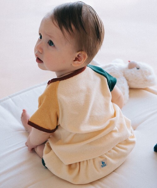 こども ビームス（コドモビームス）の「ベビー パイル ブルマ 2026SS（70～80cm）（その他パンツ・キッズ・ホワイト系その他6/ホワイト系その他5・70/80）」の3枚目の写真