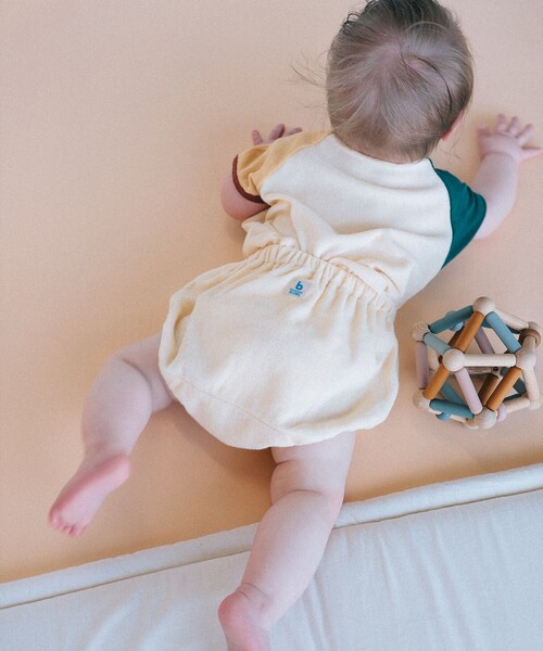 こども ビームス（コドモビームス）の「ベビー パイル ブルマ 2026SS（70～80cm）（その他パンツ・キッズ・ホワイト系その他6/ホワイト系その他5・70/80）」の5枚目の写真