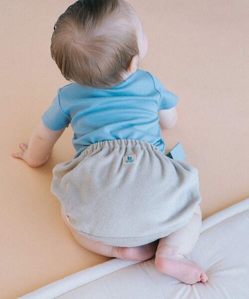 こども ビームス（コドモビームス）の「ベビー パイル ブルマ 2026SS（70～80cm）（その他パンツ・キッズ・ホワイト系その他6/ホワイト系その他5・70/80）」の7枚目の写真