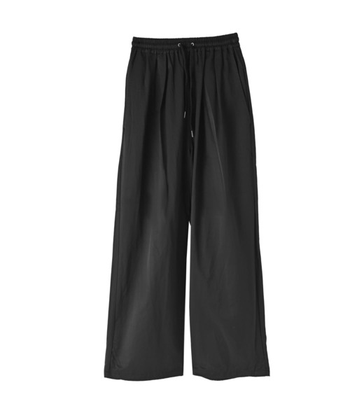 STYLE DELI(スタイルデリ)の「【BLK001】エアリーツイルイージーパンツ(その他パンツ・レディース・ベージュ/ブラック・FREE)」の5枚目の写真