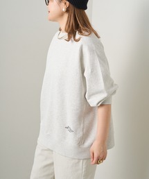 PUAL CE CIN（ピュアルセシン）の「ロゴ刺繍チュニックスウェット（スウェット）」