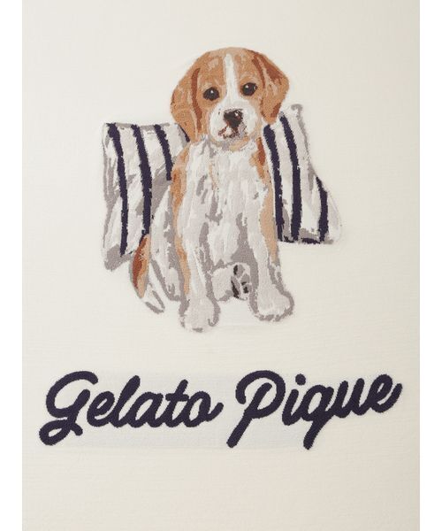 Sleep】【UNISEX】エアリーモコプレイフルDOGジャガードマルチカバー