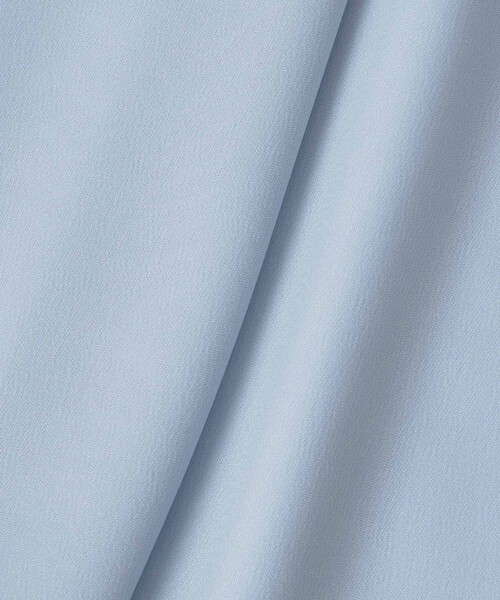 ANAYI(アナイ)の「【セットアップ対応商品】ストレッチダブルサテンボウタック ブラウス(シャツ/ブラウス・レディース・サックスブルー/ホワイト/ネイビー・38/36)」の20枚目の写真