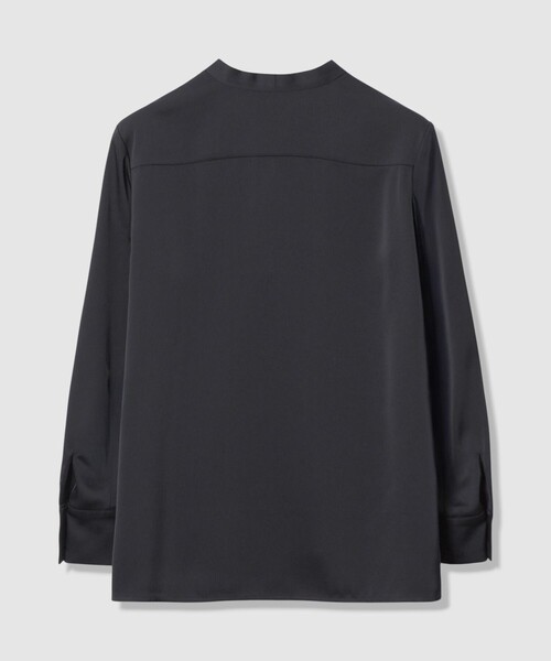 ANAYI(アナイ)の「【セットアップ対応商品】ストレッチダブルサテンボウタック ブラウス(シャツ/ブラウス・レディース・サックスブルー/ホワイト/ネイビー・38/36)」の22枚目の写真