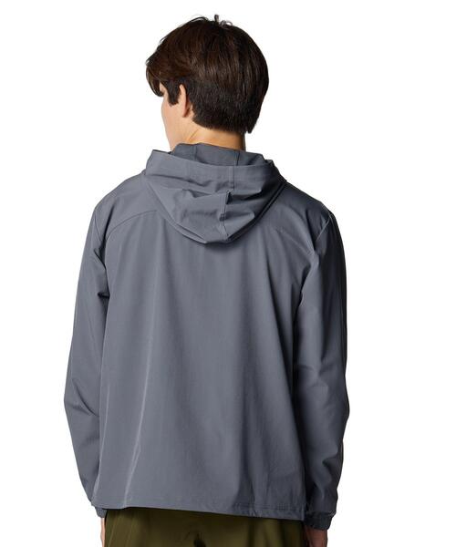 UNDER ARMOUR(アンダーアーマー)の「UAバイブウーブン ウインドブレーカー(ライフスタイル/メンズ)(その他アウター・メンズ・グレー×ホワイト・S/2XL/L/M/3XL/XL)」の2枚目の写真