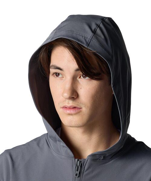 UNDER ARMOUR(アンダーアーマー)の「UAバイブウーブン ウインドブレーカー(ライフスタイル/メンズ)(その他アウター・メンズ・グレー×ホワイト・S/2XL/L/M/3XL/XL)」の4枚目の写真