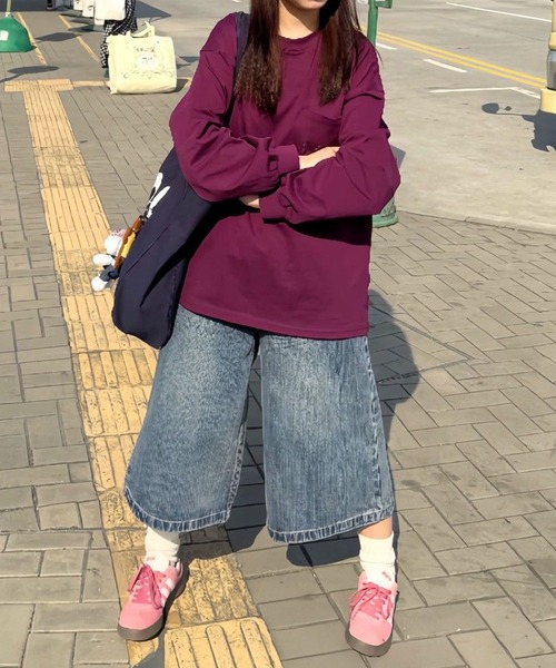 NANEA(ナネア)の「チェックポケット デニムハーフパンツ(デニムパンツ・レディース・ブルー・MEDIUM/LARGE/SMALL)」の16枚目の写真