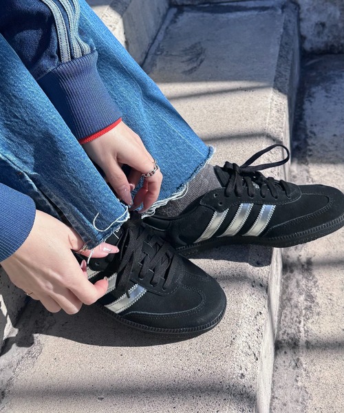 adidas(アディダス)の「【ZOZOTOWNコラボモデル】サンバ OG / Samba OG / アディダスオリジナルス adidas Originals スニーカー(スニーカー・レディース・ブラック・24.0cm/30.0cm/29.5cm/23.5cm/23.0cm/22.5cm/22.0cm/29.0cm/28.5cm/28.0cm/27.5cm/27.0cm/26.5cm/26.0cm/25.5cm/25.0cm/24.5cm)」の8枚目の写真