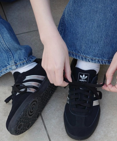 adidas(アディダス)の「【ZOZOTOWNコラボモデル】サンバ OG / Samba OG / アディダスオリジナルス adidas Originals スニーカー(スニーカー・レディース・ブラック・24.0cm/30.0cm/29.5cm/23.5cm/23.0cm/22.5cm/22.0cm/29.0cm/28.5cm/28.0cm/27.5cm/27.0cm/26.5cm/26.0cm/25.5cm/25.0cm/24.5cm)」の7枚目の写真