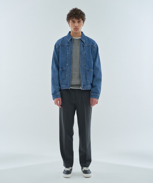 ESTNATION（エストネーション）の「ESTNATION / AUTHEN ジップアップデニムジャケット（デニムジャケット・メンズ・ブルー・LARGE/MEDIUM）」の5枚目の写真