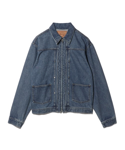 ESTNATION（エストネーション）の「ESTNATION / AUTHEN ジップアップデニムジャケット（デニムジャケット・メンズ・ブルー・LARGE/MEDIUM）」の11枚目の写真