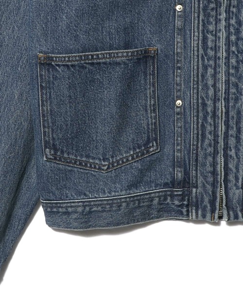 ESTNATION（エストネーション）の「ESTNATION / AUTHEN ジップアップデニムジャケット（デニムジャケット・メンズ・ブルー・LARGE/MEDIUM）」の14枚目の写真