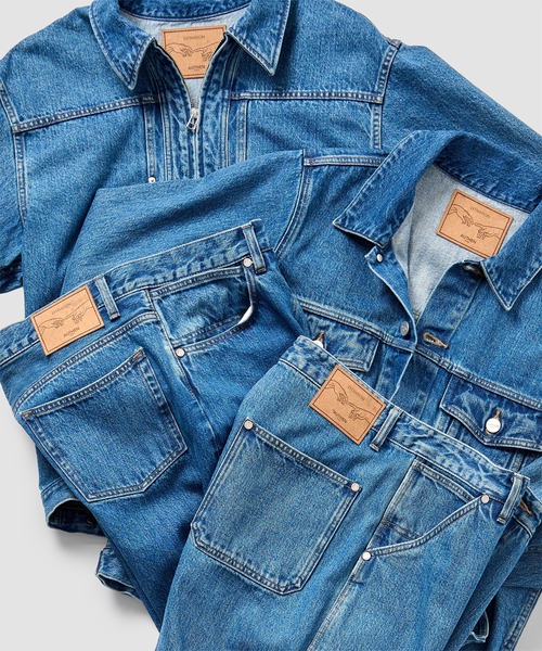 ESTNATION（エストネーション）の「ESTNATION / AUTHEN ジップアップデニムジャケット（デニムジャケット・メンズ・ブルー・LARGE/MEDIUM）」の20枚目の写真
