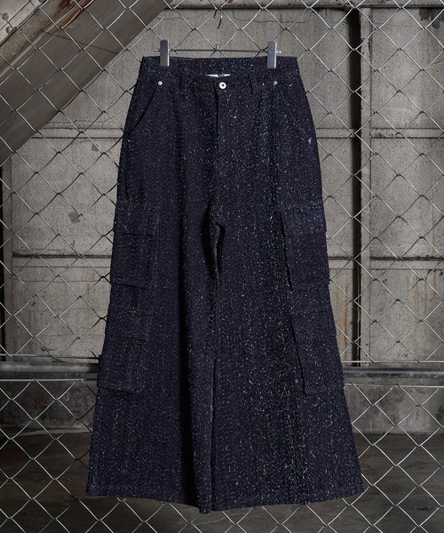 LANDNESS（ランドネス）の「【LANDNESS/ランドネス】NEP DENIM CARGO PANTS/ネップデニムカーゴパンツ（デニムパンツ・メンズ・ブラック/インディゴブルー・S/M/L）」の20枚目の写真
