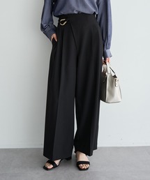 YECCA VECCA | メタルベルトワイドパンツ(その他パンツ)
