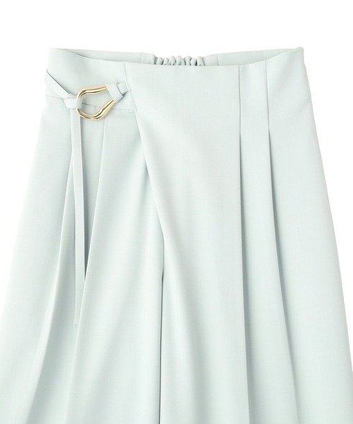 YECCA VECCA（イェッカヴェッカ）の「メタルベルトワイドパンツ（その他パンツ・レディース・ミント/ブラック/ライトベージュ・S/M）」の22枚目の写真