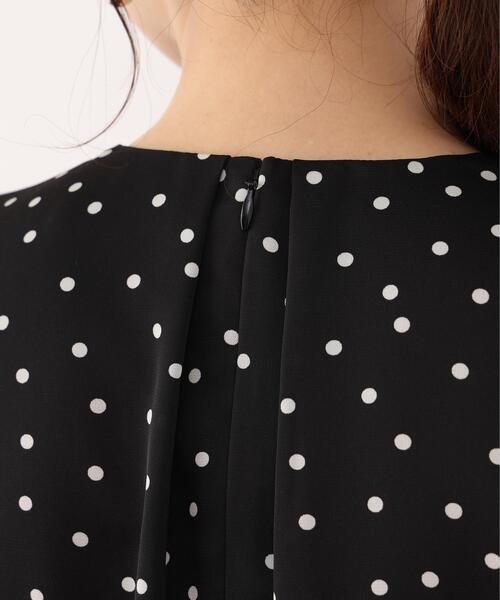 PINKY&DIANNE（ピンキーアンドダイアン）の「◆ドットプリントリボンワンピース（ワンピース・レディース・ホワイト系その他2/ブラック系その他・38/36）」の16枚目の写真