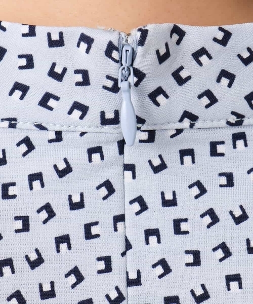 MK MICHEL KLEIN（エムケーミッシェルクラン）の「幾何柄ジャージーカットソー/洗える（Tシャツ/カットソー・レディース・ライトブルー/ネイビー・38）」の21枚目の写真