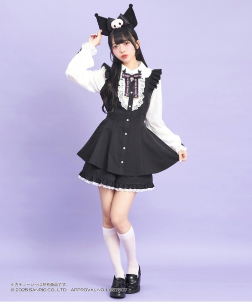 Secret Honey（シークレットハニー）の「クロミコラボセットアップ（セットアップ・レディース・ブラック・MEDIUM）」の2枚目の写真