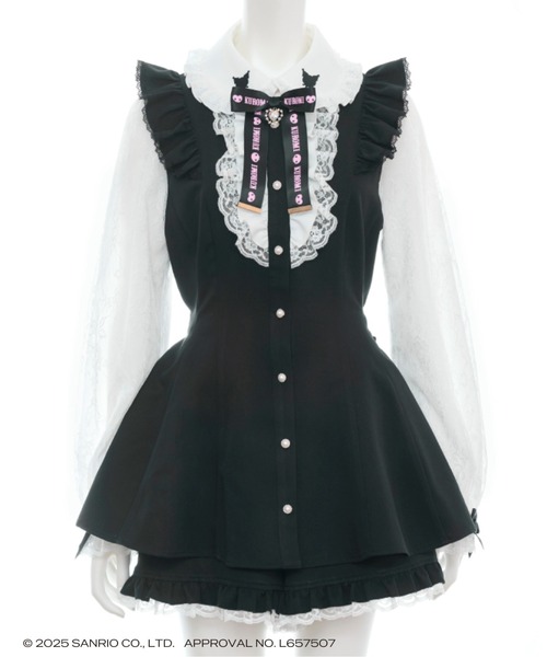 Secret Honey（シークレットハニー）の「クロミコラボセットアップ（セットアップ・レディース・ブラック・MEDIUM）」の5枚目の写真