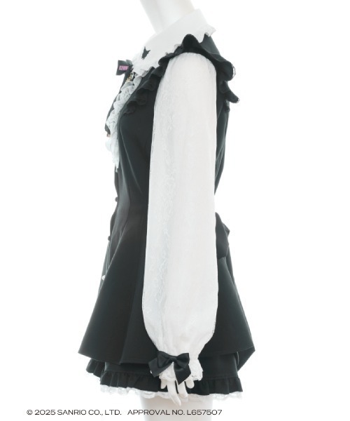 Secret Honey（シークレットハニー）の「クロミコラボセットアップ（セットアップ・レディース・ブラック・MEDIUM）」の6枚目の写真