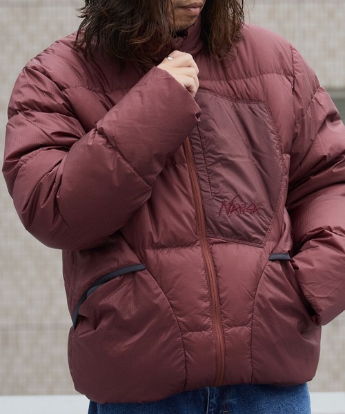 NANGA（ナンガ）の「NANGA MAZENO RIDGE JACKET / N2530-0B075C 秋服 冬服（ダウンジャケット/コート・メンズ・ブラック/レッド/ネイビー・S/L/XL/M）」の6枚目の写真