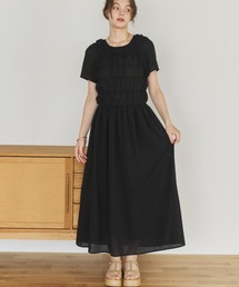 OLUN�i�I�����j�́ufront shirring onepiece/�t�����g�V���[�����O�����s�[�X�i�����s�[�X�j�v