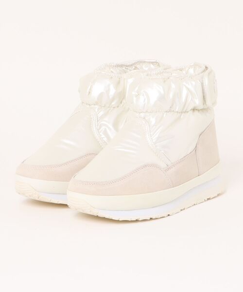 def/focus tokyo（デフフォーカストーキョー）の「RUBBER DUCK/ラバーダック レインブーツ【Sporty SnowJoggers Nylon】（ブーツ・レディース・ブラック/カーキ/ホワイト/ライトグレー・40/38/39/41/36/37/42）」の2枚目の写真