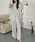 DAY CLOSET�i�f�C �N���[�[�b�g�j�́u�y�Z�b�g�A�b�v/���Ȃꌩ�����b�V���[���H�z7���� �X�g���C�v�� �A�V�����E���h�w�� �V���c+�����O�p���c �㉺2�_�Z�b�g ���f�B�[�X�i���[���E�F�A/�p�W���}�j�v�b�z���C�g
