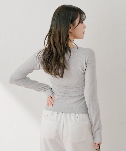 ボレロ風リボントップス（Tシャツ/カットソー）｜Chico（チコ）の
