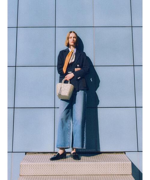 Te chichi（テチチ）の「デタッチベルトテーラードジャケット《2026 spring catalog item》（ノーカラージャケット・レディース・ネイビー・F）」の2枚目の写真