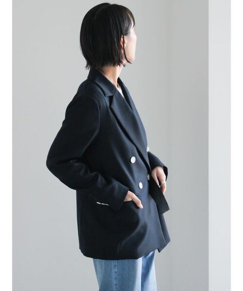 Te chichi（テチチ）の「デタッチベルトテーラードジャケット《2026 spring catalog item》（ノーカラージャケット・レディース・ネイビー・F）」の15枚目の写真