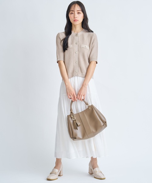 NOELA（ノエラ）の「モチーフ付き２ＷＡＹショルダーバッグ（ショルダーバッグ・レディース・ベージュ/モカ・フリー）」の14枚目の写真