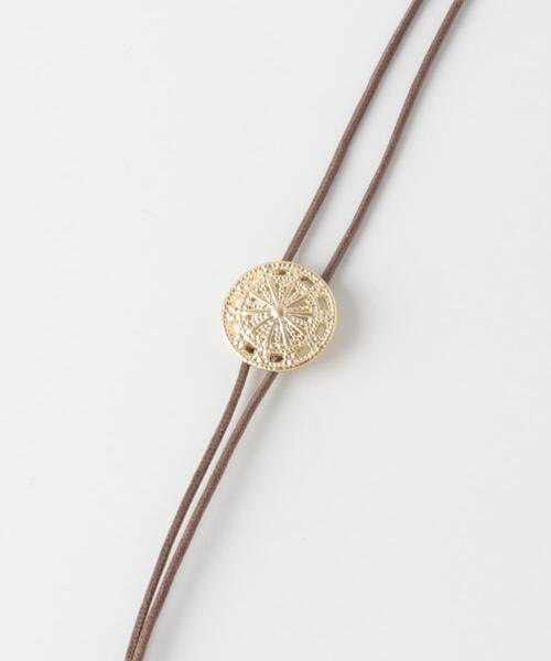 URBAN RESEARCH DOORS（アーバンリサーチドアーズ）の「コンチョコードネックレス（ネックレス・レディース・ゴールド/シルバー・ONE）」の8枚目の写真