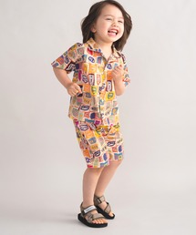 ami amie（アミアミ）の「＊綿100％＊カラフル柄セットアップ（シャツ/ブラウス）」