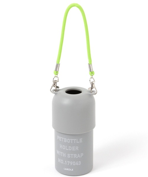 LAKOLE(ラコレ)の「<保冷保温>ロープハンドルペットボトルホルダー / 630044(水筒・レディース・アイボリー/グレー/ブラック・FREE)」の6枚目の写真