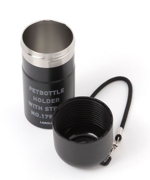 LAKOLE(ラコレ)の「<保冷保温>ロープハンドルペットボトルホルダー / 630044(水筒・レディース・アイボリー/グレー/ブラック・FREE)」の15枚目の写真