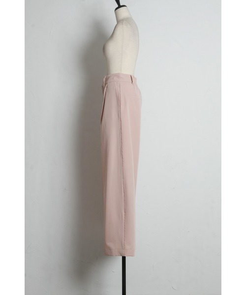 &. NOSTALGIA（アンドドットノスタルジア）の「ラインタックストレートパンツ（その他パンツ・レディース・ブラック/ピンク・M）」の11枚目の写真