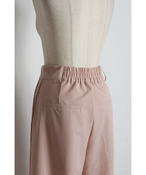 &. NOSTALGIA（アンドドットノスタルジア）の「ラインタックストレートパンツ（その他パンツ・レディース・ブラック/ピンク・M）」の13枚目の写真