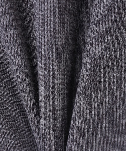 MAYSON GREY(メイソングレイ)の「2WAYラメカフスインナー≪洗濯機で洗える≫(Tシャツ/カットソー・レディース・チャコールグレー/オフホワイト・M)」の19枚目の写真
