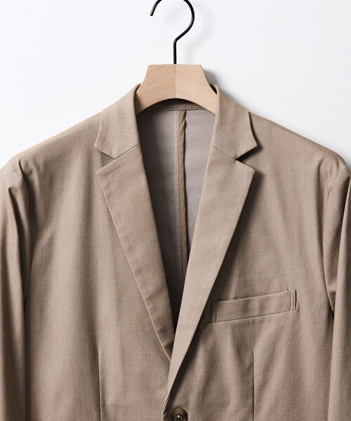 ABAHOUSE GRAY(アバハウスグレイ)の「【上下2点セット】COOL DRY TOUCH セットアップ/スーツ ジャケット&スラックス(セットアップ・メンズ・ベージュ/ブラック/グレー・50/48/46/44)」の8枚目の写真