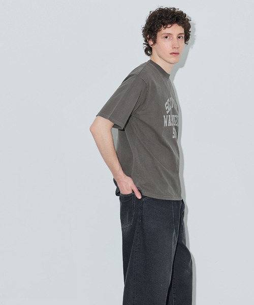 coca(coca)(コカ)の「ヴィンテージ加工プリント半袖Tシャツ(Tシャツ/カットソー・メンズ・ネイビー/チャコール・XL/M/L)」の4枚目の写真