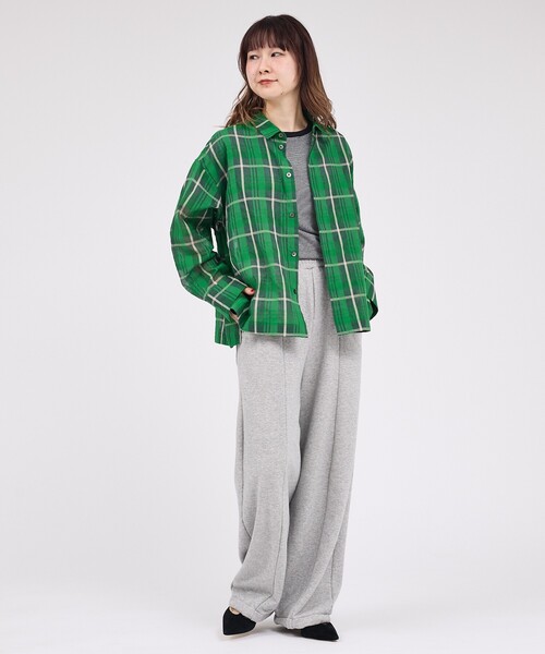 Rouge vif la cle（ルージュヴィフラクレ）の「【Le Melange/ル・メランジュ】スウェットパンツ/バルーンパンツ【WEB限定】（スウェットパンツ・レディース・グレー・フリー）」の14枚目の写真