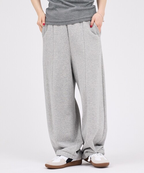 Rouge vif la cle（ルージュヴィフラクレ）の「【Le Melange/ル・メランジュ】スウェットパンツ/バルーンパンツ【WEB限定】（スウェットパンツ・レディース・グレー・フリー）」の4枚目の写真