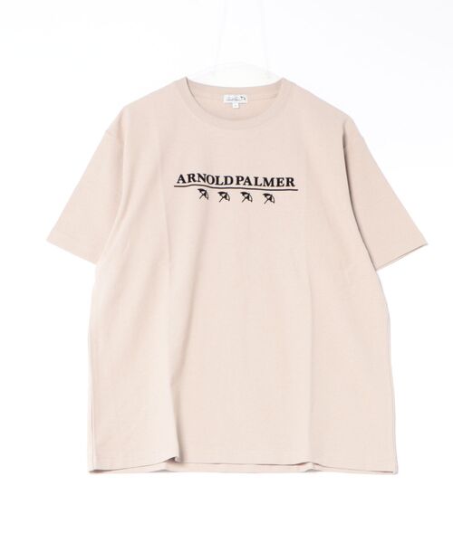 Arnold Palmer（アーノルドパーマー）の「シェア グラフィック Tシャツ（Tシャツ/カットソー・レディース・ホワイト/ベージュ/ブラック・S/XS/LL/L/M）」の3枚目の写真