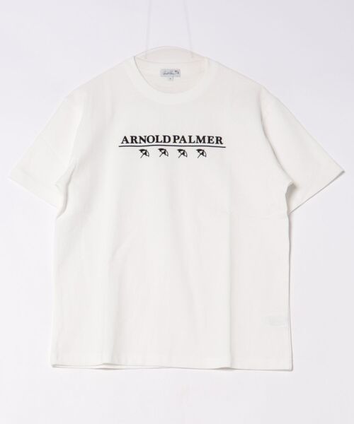 Arnold Palmer(アーノルドパーマー)の「シェア グラフィック Tシャツ(Tシャツ/カットソー・レディース・ホワイト/ベージュ/ブラック・S/XS/LL/L/M)」の19枚目の写真